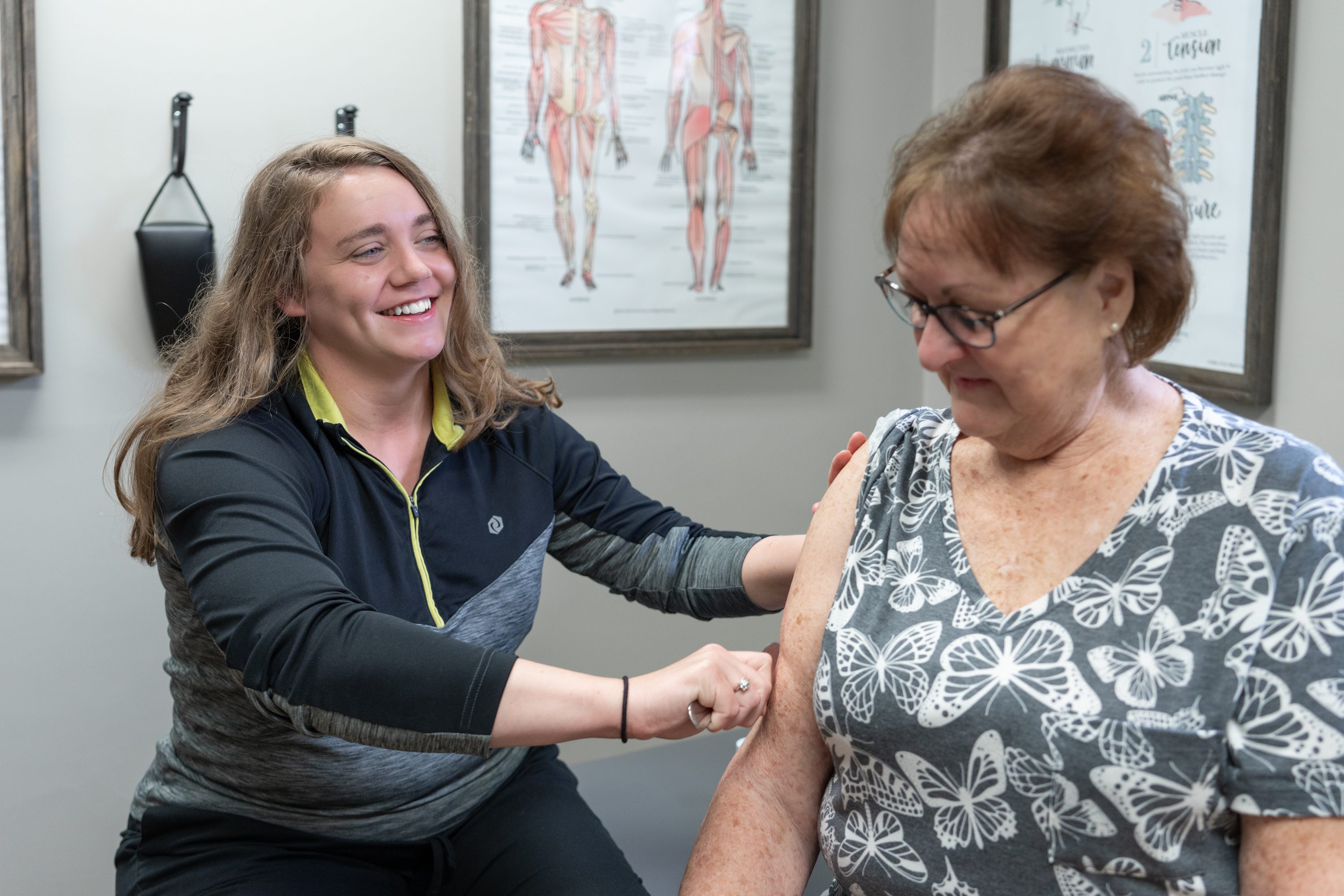 Chiropractor office branding photoshoot in Spartanburg, South Carolina by professional photographer, Taylor Johnson.